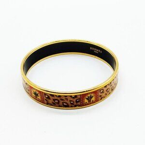 Hermes Bangle Enamel Browns 2868781